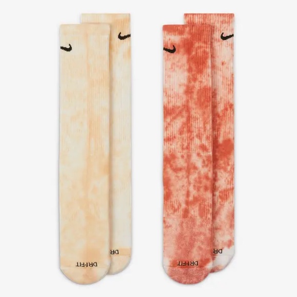 Nike tie dye 2pack socks - Picture 6 of 6